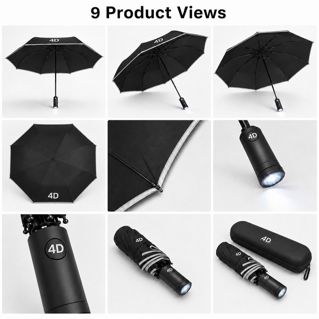 4D umbrella — 9 product views